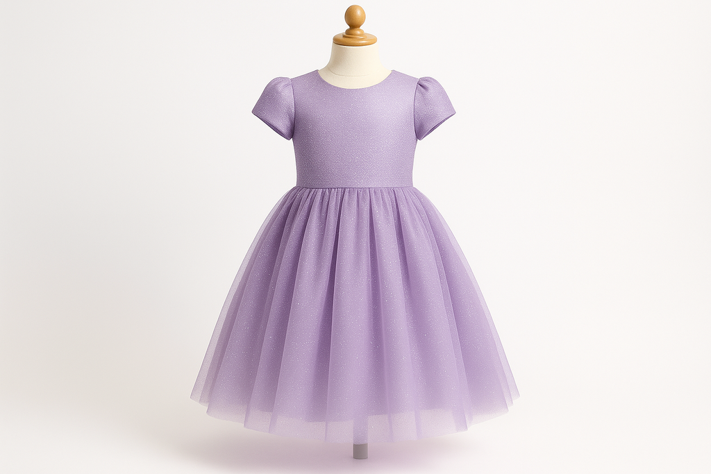 Girls' Elegant Party Dress - Product Photo