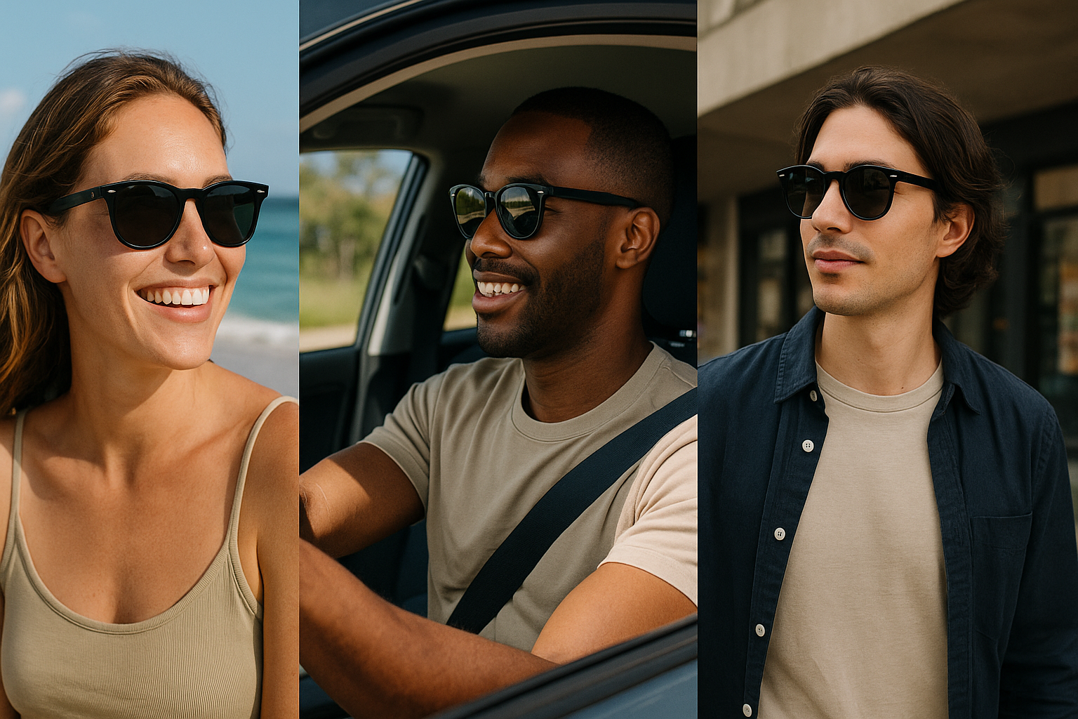 All-Gender Premium Sunglasses - Lifestyle Shot