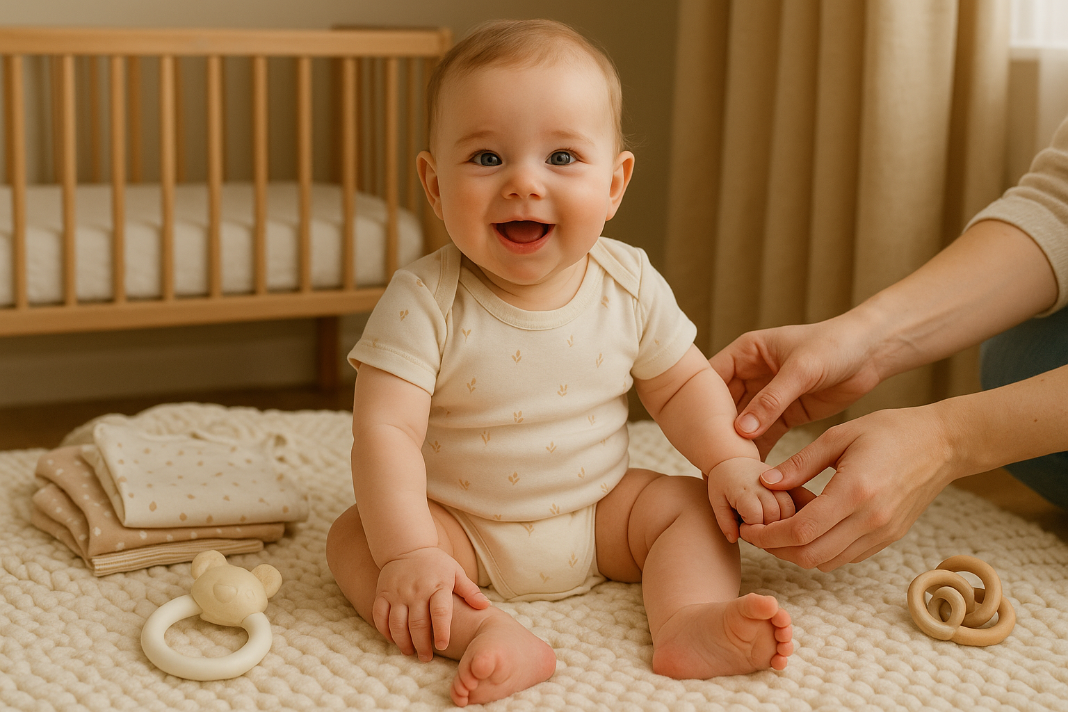 Baby Soft Cotton Onesie Set - Lifestyle