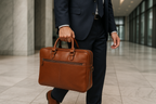 Soft Portfolio Briefcase Cognac 14" - Professional Lifestyle