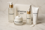 Luxury Skincare Starter Kit Product Display