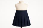 Girls' School Uniform Pleated Skirt - Product Photo