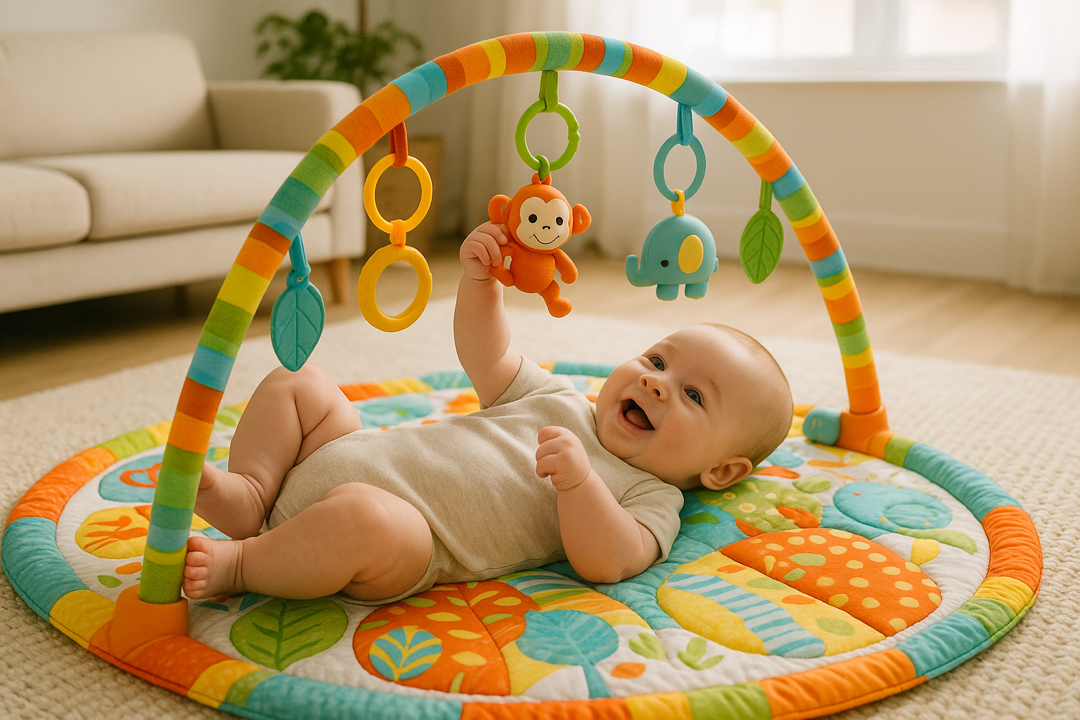Baby Sensory Play Mat Set - Lifestyle Usage