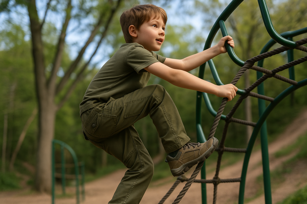 Boys' Adventure Cargo Pants - Lifestyle Action