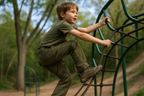 Boys' Adventure Cargo Pants - Lifestyle Action