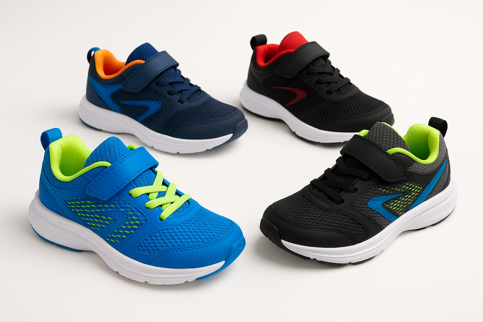 Boys Athletic Performance Sneakers - Product Display