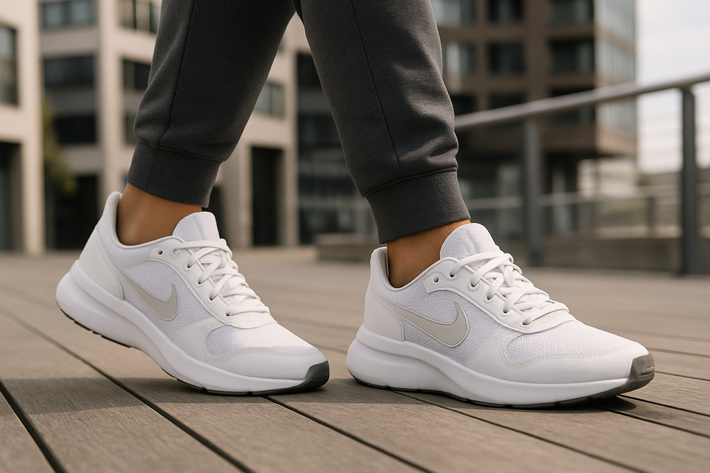 All-Gender Classic Athletic Sneakers - Lifestyle Action Shot