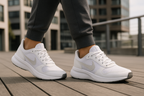 All-Gender Classic Athletic Sneakers - Lifestyle Action Shot