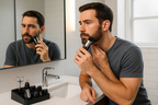 Men's Professional Grooming Tools & Accessories Set - Lifestyle Usage