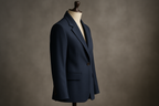 All-Gender Professional Blazer - Navy Blue Side View