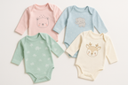 Baby Onesie Collection Product Display
