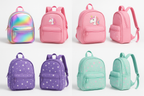Girls' Fashion Backpack Collection - Product Display