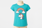 Girls' Casual Graphic T-Shirt - Product Photo