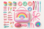 Girls' Hair Styling Kit - Product Display