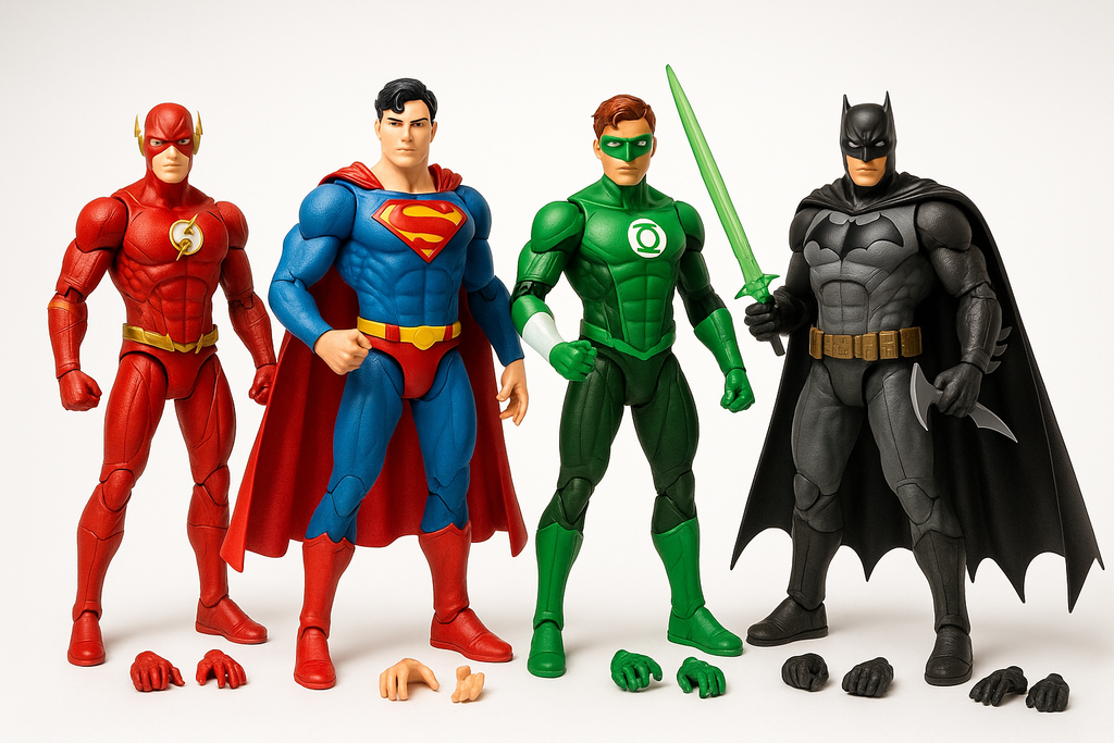 Boys' Superhero Action Figure Collection - Product Display