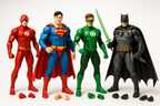 Boys' Superhero Action Figure Collection - Product Display