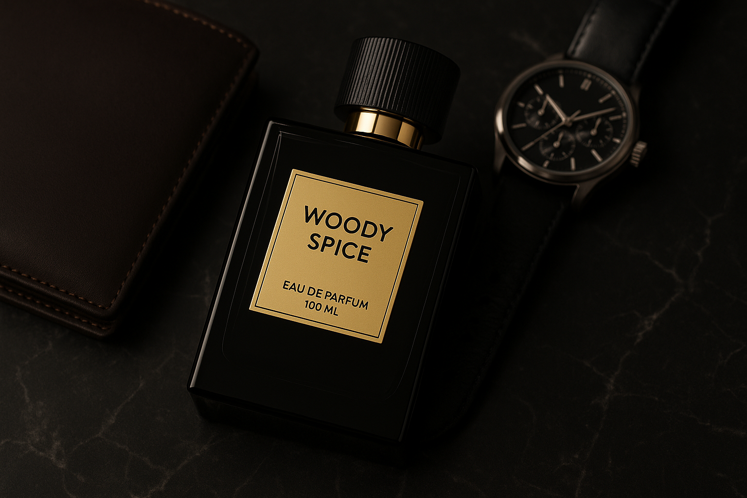 Black Glass Woody Spice 100ml Standard - Executive Daily Cologne