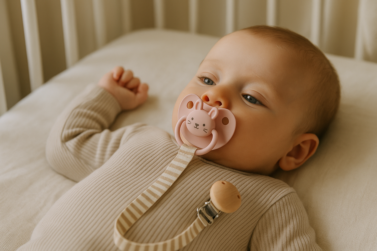 Baby Comfort Pacifier Set - Lifestyle Usage