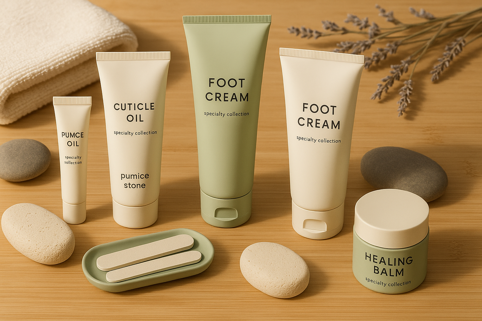 All-Gender Hand & Foot Care Specialty Collection - Product Display
