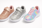 Girls' Sparkly Sneakers Collection - Product Display