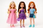 Girls' Fashion Doll Collection - Product Display