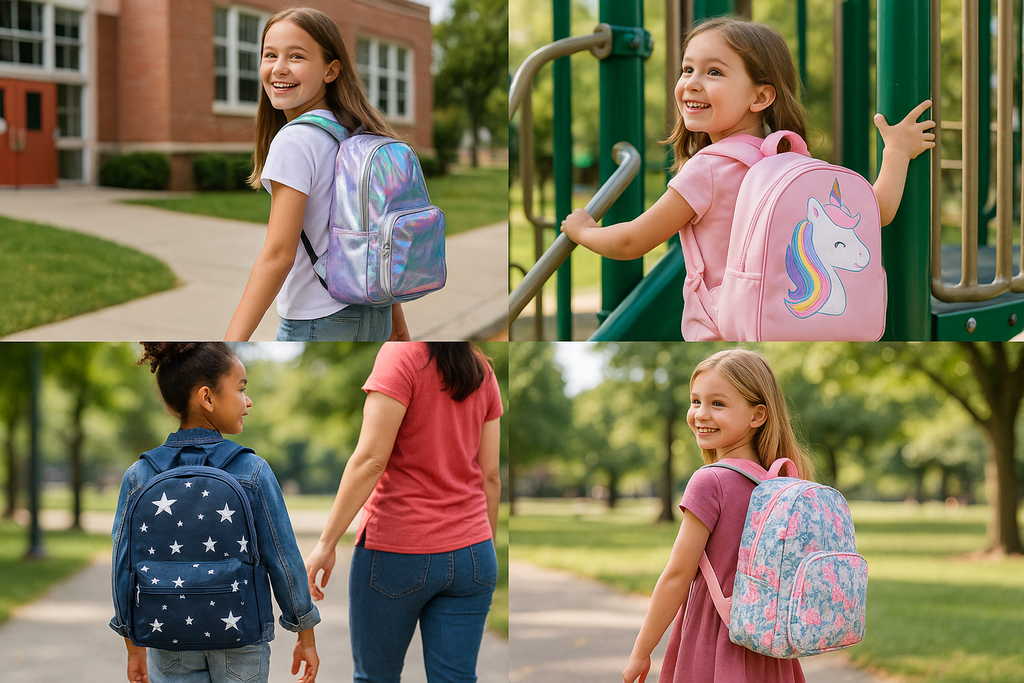 Girls' Fashion Backpack Collection - School Lifestyle