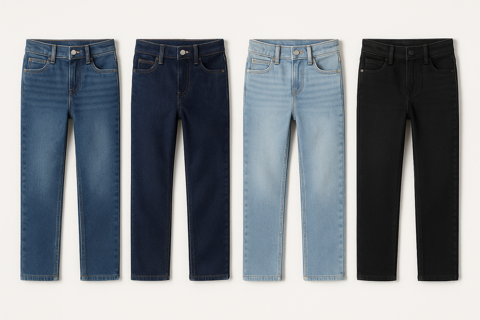 Boys' Denim Jeans - Wash Collection