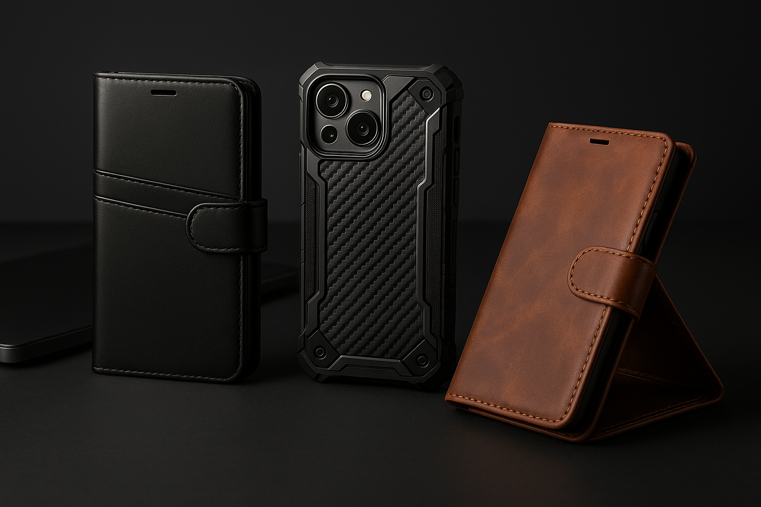 Men's Premium Phone Case Collection - Product Display