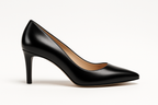 Women's Classic Black Pumps - Professional View