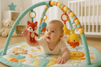 Baby Tummy Time Development - Play Mat Photography