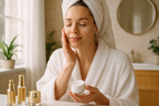 Women's Luxury Skincare Set - Lifestyle Application