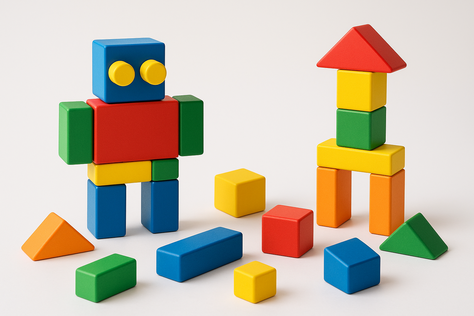 Educational STEM Building Blocks Set