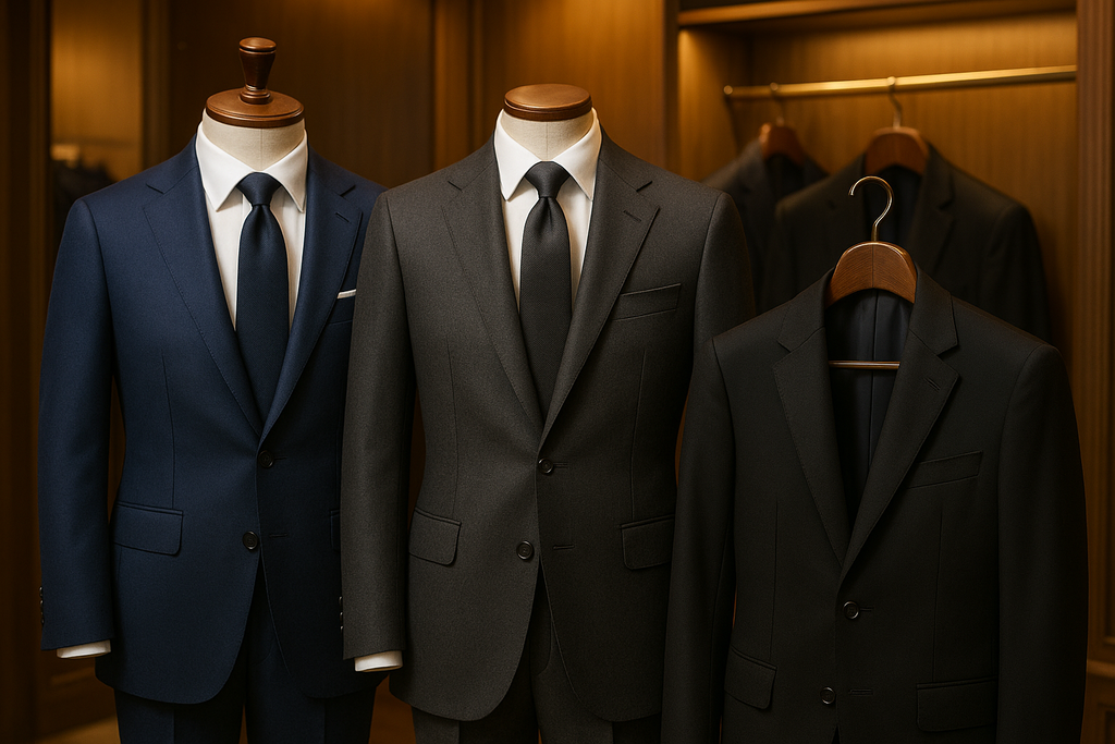 Men's Formal Suits - Luxury Display