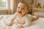 Baby Wearing Onesie Lifestyle Photo