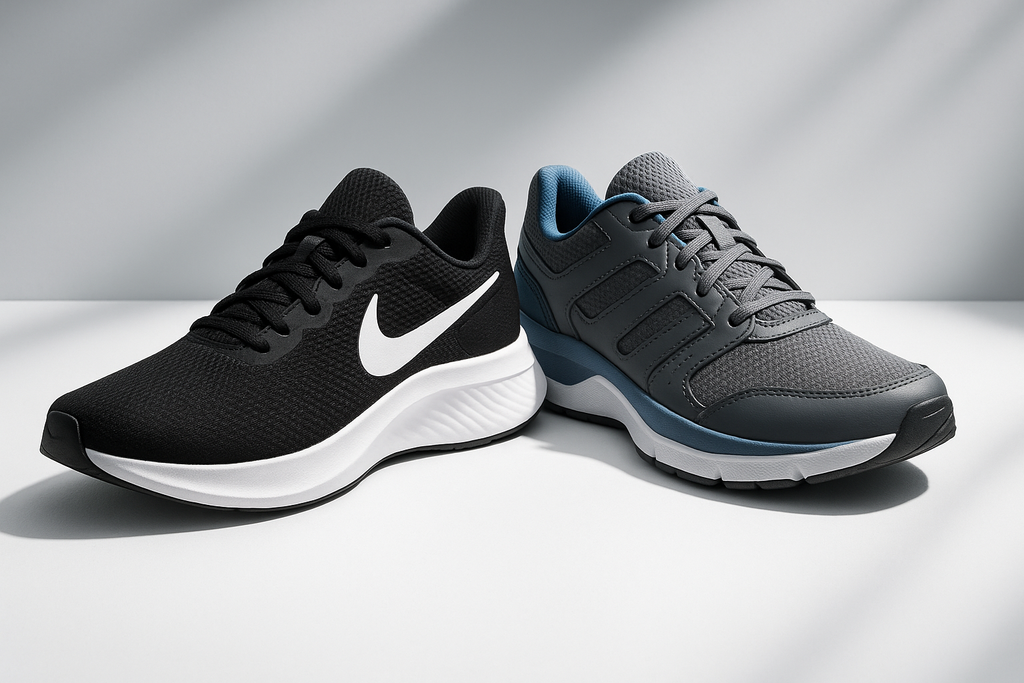 Men's Performance Athletic Sneakers Display