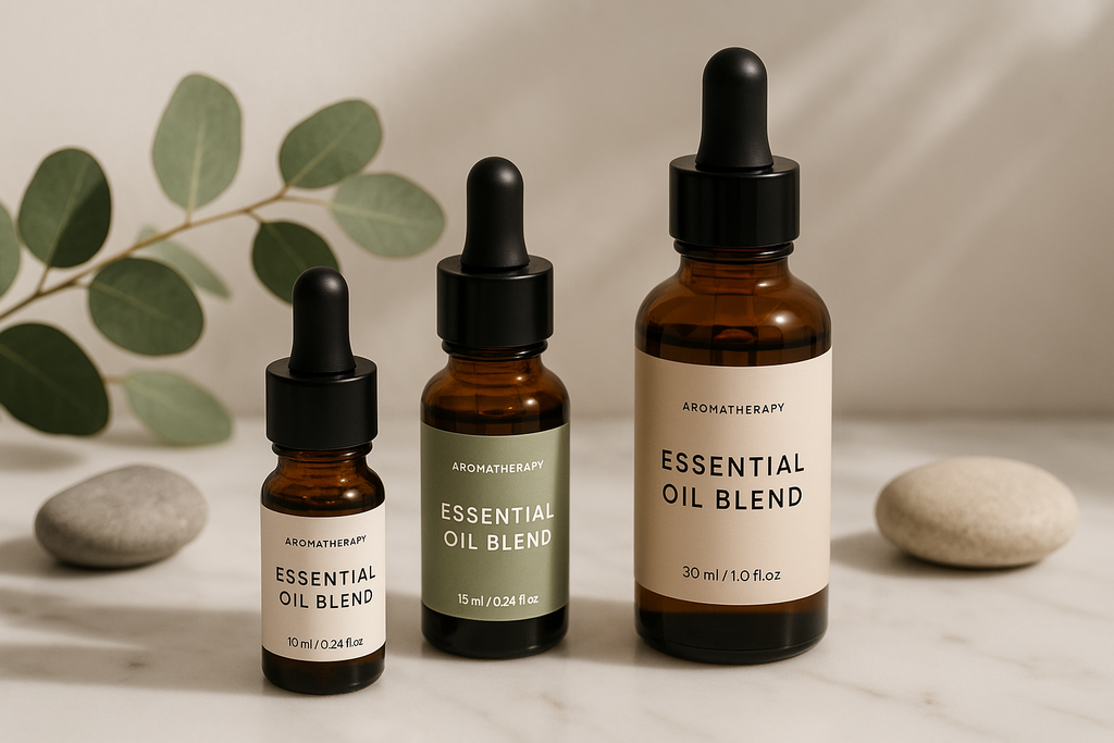 All Genders Premium Wellness Aromatherapy Essential Oil Blend Collection - Product Display