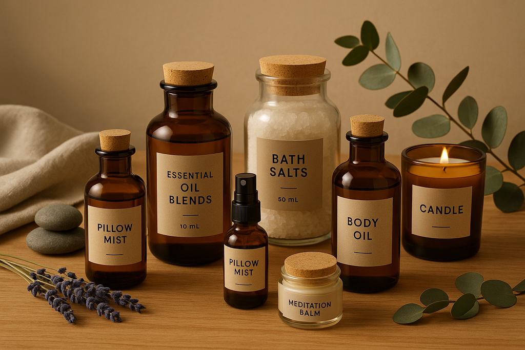 All-Gender Wellness & Aromatherapy Collection - Product Display