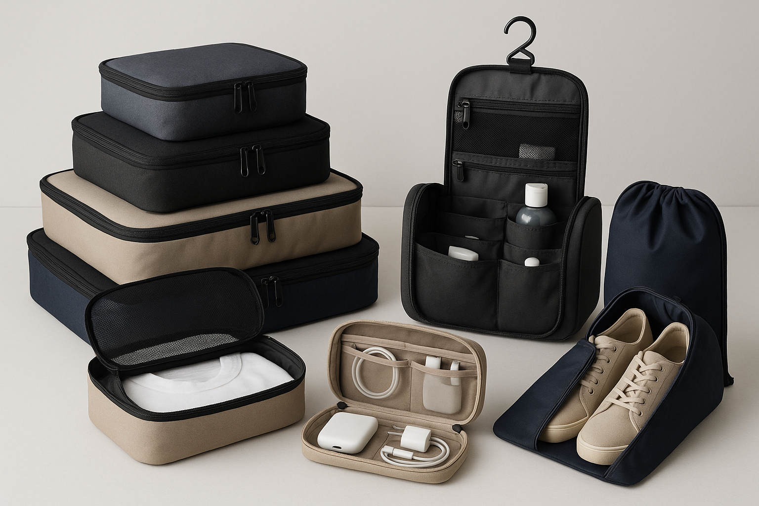 All-Gender Premium Travel Organizer Set