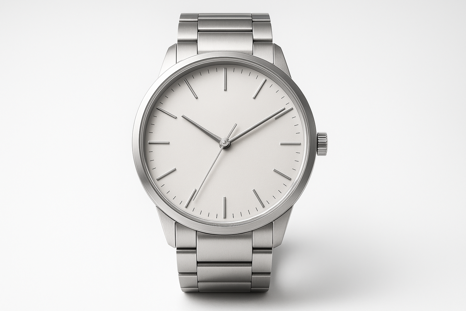 Stainless Steel Versatile Watch - Product Shot