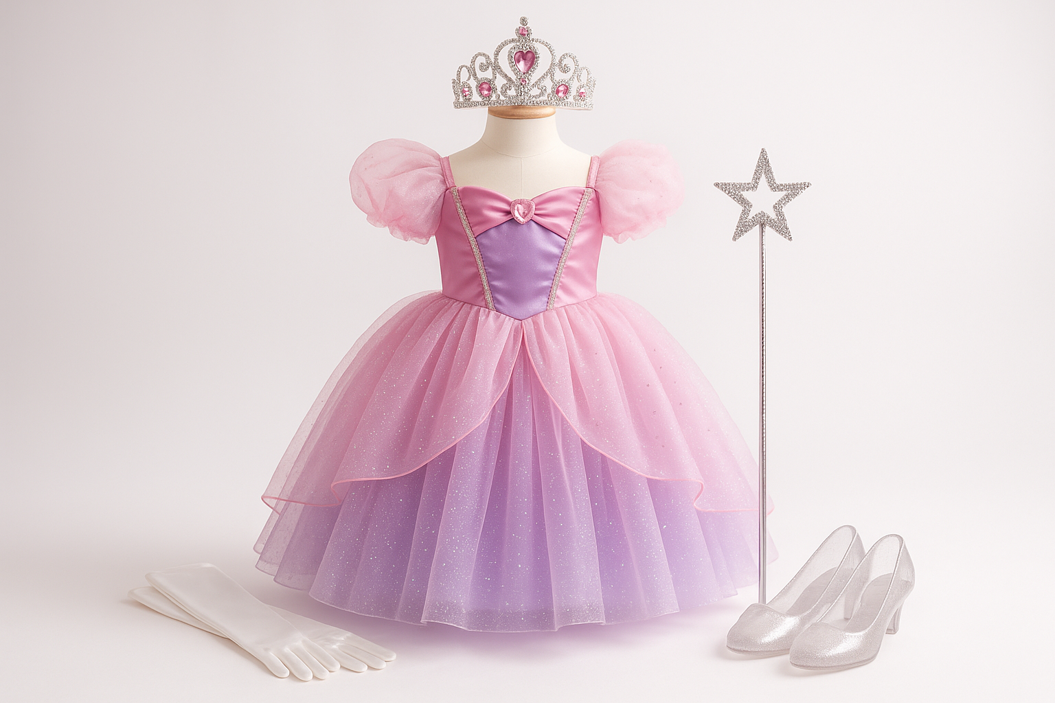 Princess Dress-Up Costume Set