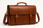 Rich Brown Large 17-inch Executive Messenger Bag