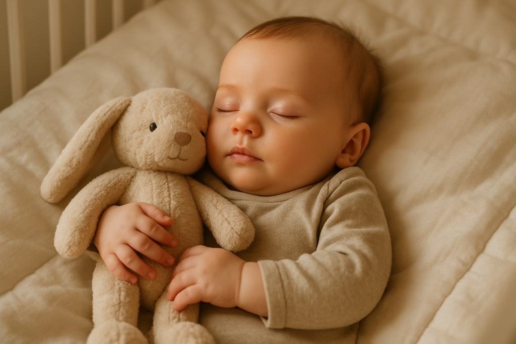 Baby Cuddling Plush Toy - Lifestyle Photo