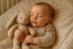 Baby Cuddling Plush Toy - Lifestyle Photo
