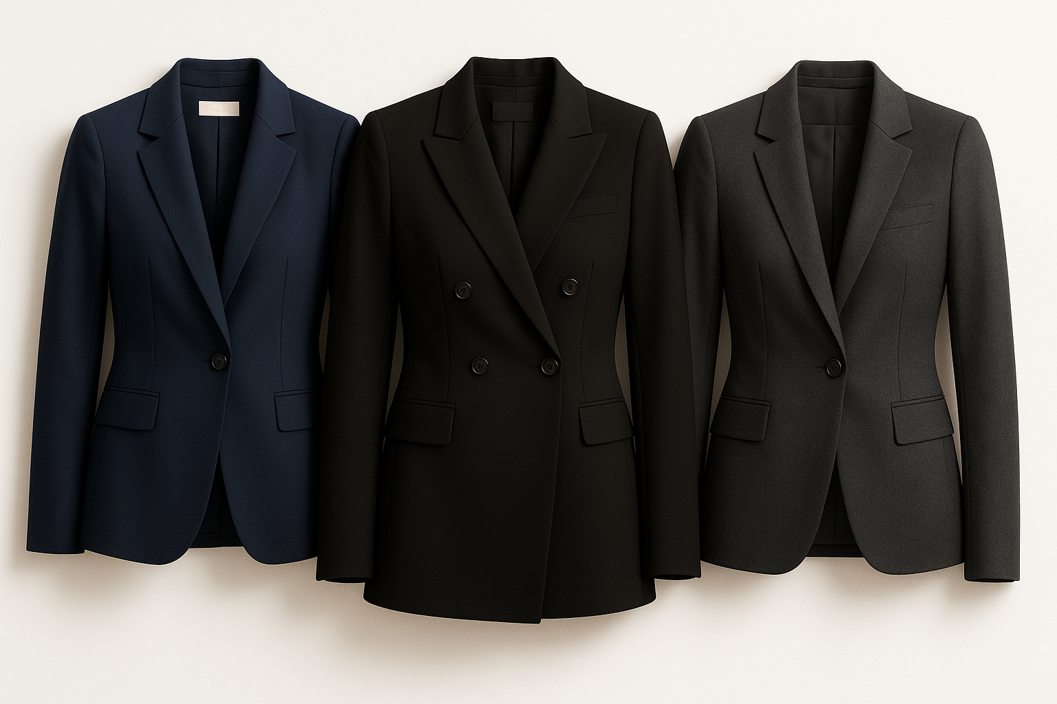 Women's Professional Blazer Collection - Product Showcase