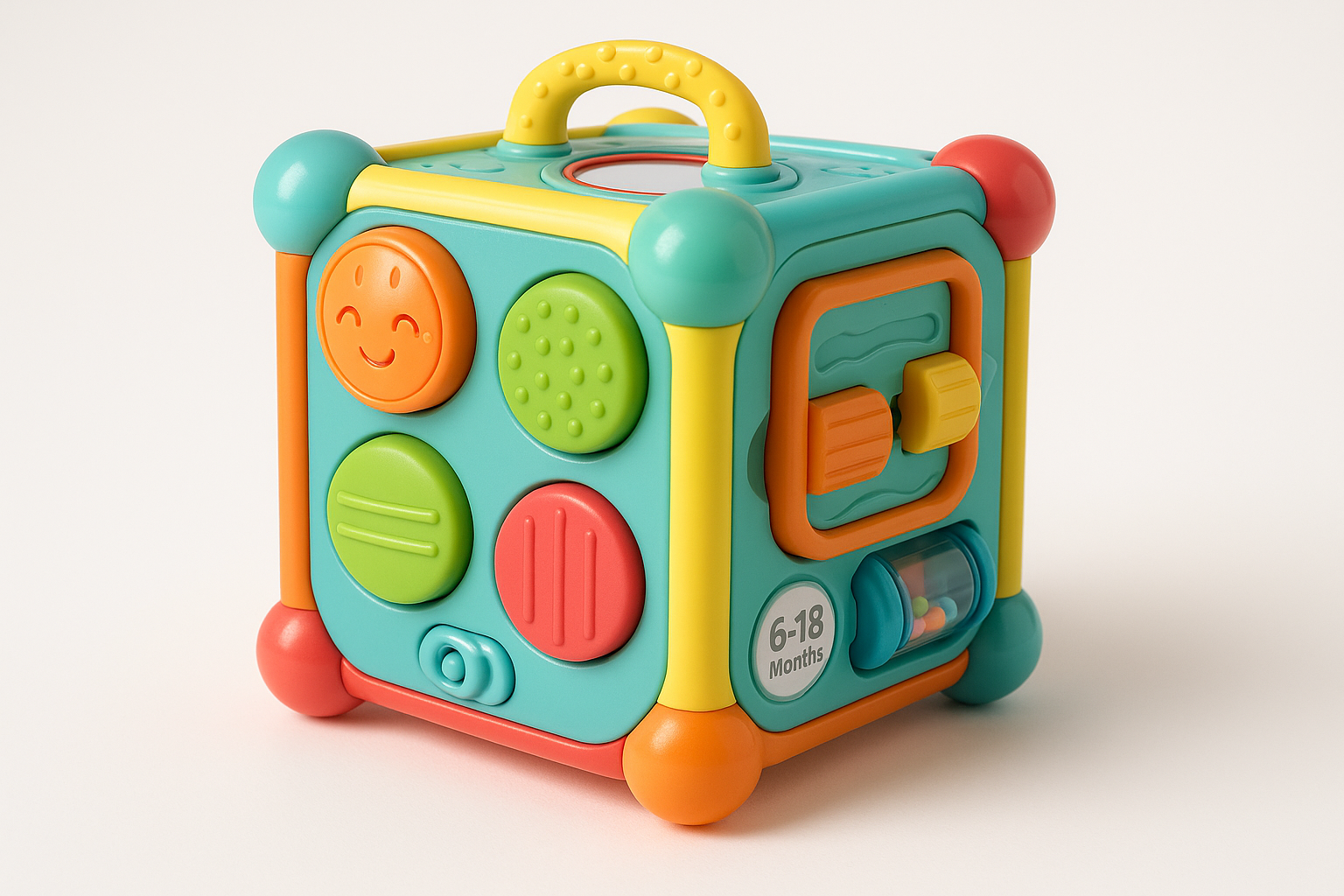 Baby's Sensory Activity Cube Collection - Product Photo