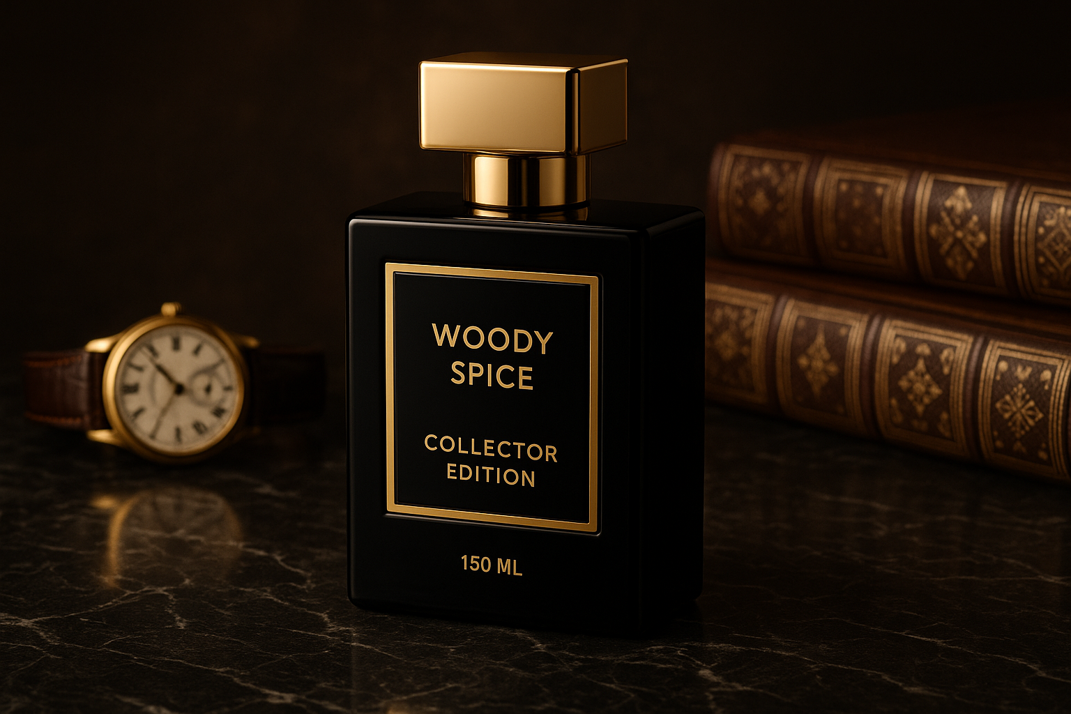 Black Glass Woody Spice 150ml Collector - Premium Collector Edition