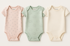Baby Premium Organic Cotton Onesie Collection - Product Display