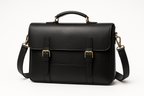 Classic Black Standard 15-inch Executive Messenger Bag