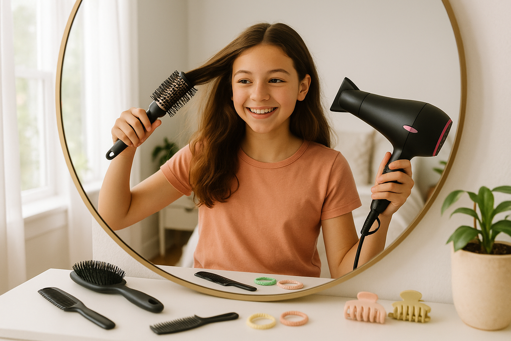 Girls Hair Styling Tools & Accessories - Lifestyle Photo