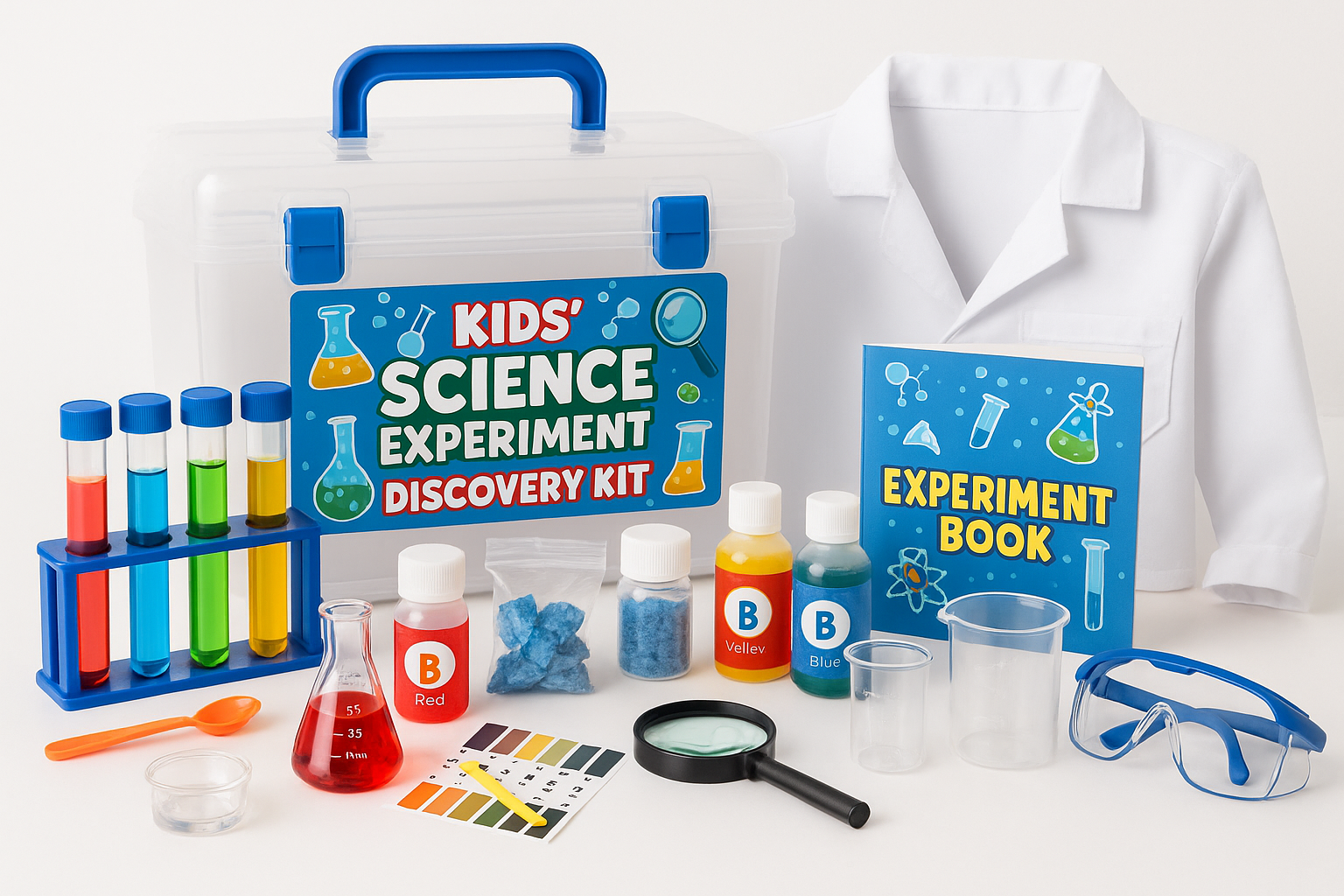 Kids Science Experiment Discovery Kit - Product Display